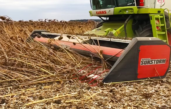 Безрядковая жатка Nardi — прочная конструкция