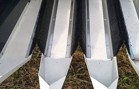 Безрядковая жатка Nardi — прочная конструкция